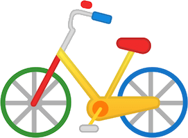 colorful bike